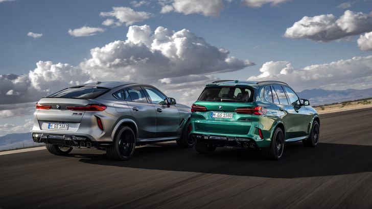 BMW X5 M Competition и X6 M Competition 2024