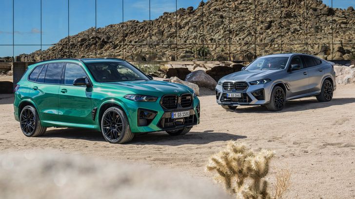 BMW X5 M Competition и X6 M Competition 2024