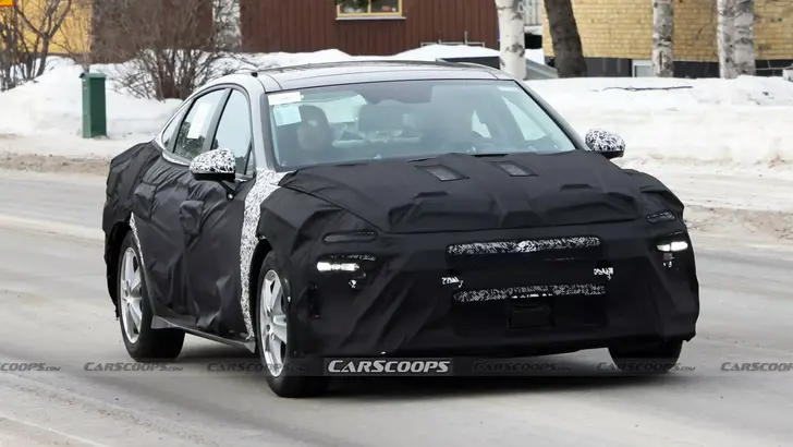 Hyundai Sonata может получить полный привод. Первые фото