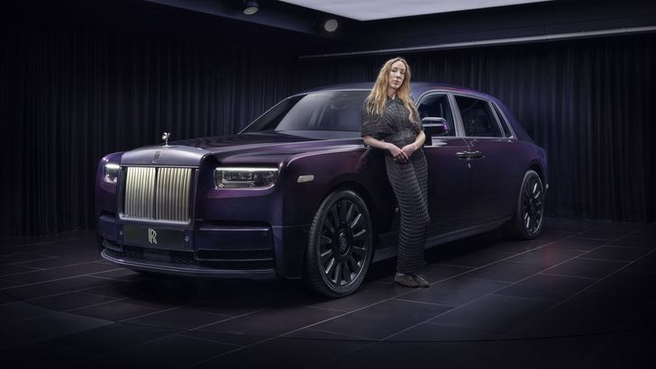 Дизайнер Айрис ван Херпен и Rolls-Royce Phantom Syntopia