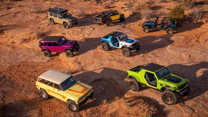 Компания Jeep построила 7 внедорожных концептов для Пасхального сафари