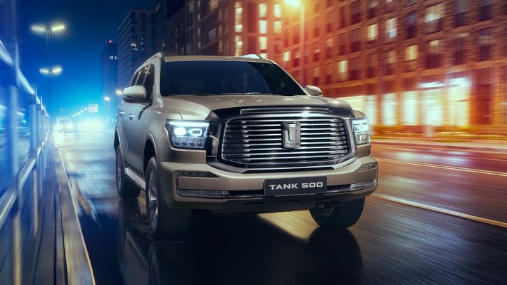 Бренд TANK объявил комплектации и цены на рамный внедорожник TANK 500 для рынка России