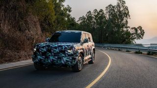 BYD SF в камуфляже