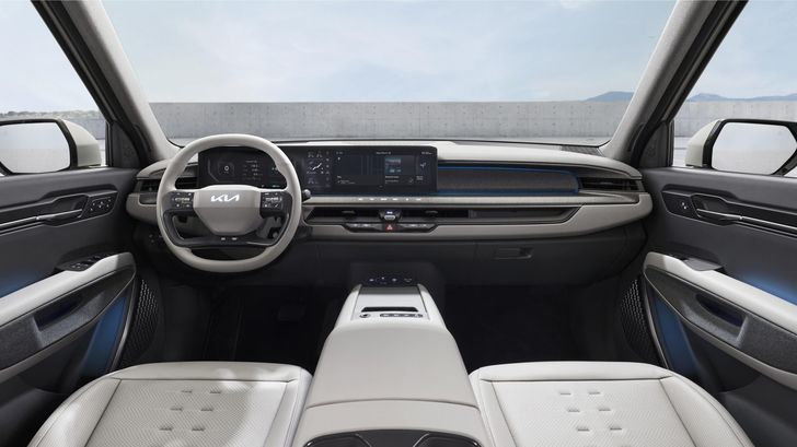 Kia раскрыла внешность и интерьер флагманского электрокроссовера EV9