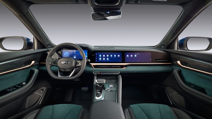 Интерьер Geely Monjaro