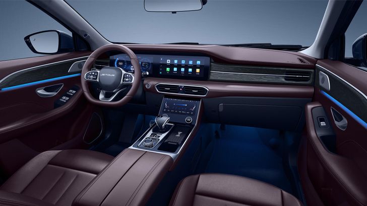 Интерьер Jetour X90 Plus