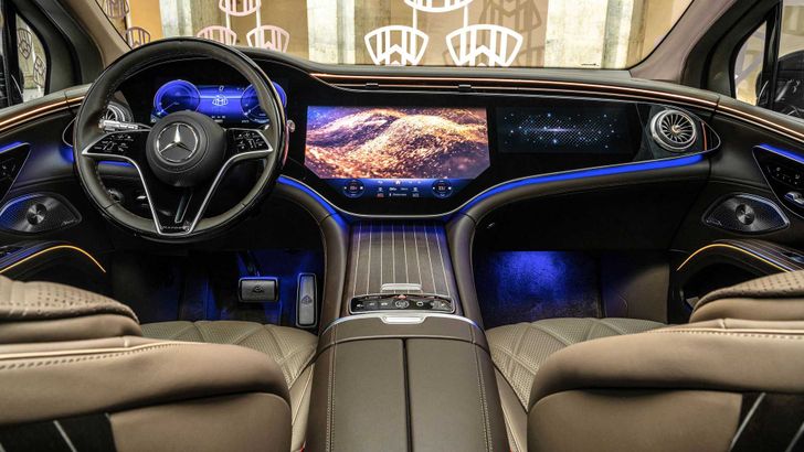 Салон Mercedes-Maybach EQS 680 SUV