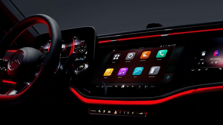 Интерьер Mercedes-Benz E-Class