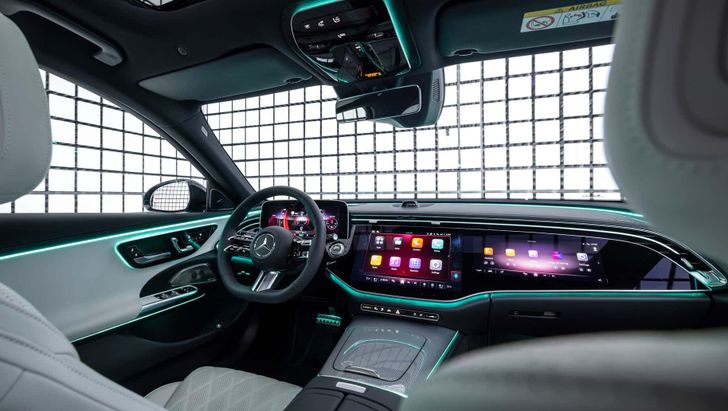 Интерьер Mercedes-Benz E-Class