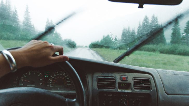 Езда в дождь