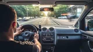 Водитель за рулем