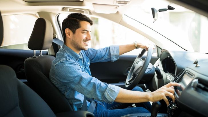 Водитель за рулем