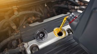 Замена масла в двигателе