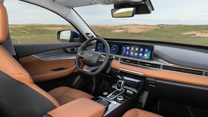 Интерьер Chery Tiggo 8 Pro e+