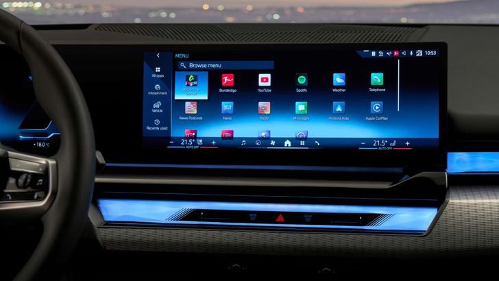 Интерьер BMW 5-Series