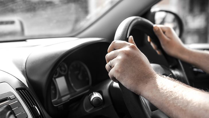 Водитель за рулем