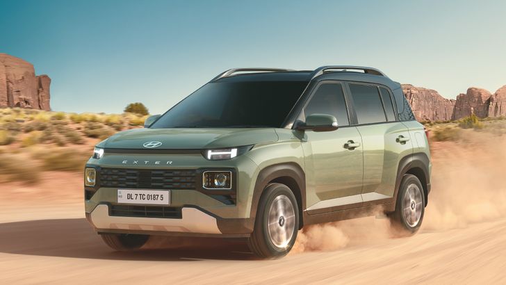 Hyundai официально представил новый компактный кроссовер Hyundai Exter за 575 тысяч рублей