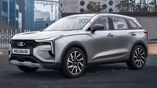 Рендер LADA X-cross 3