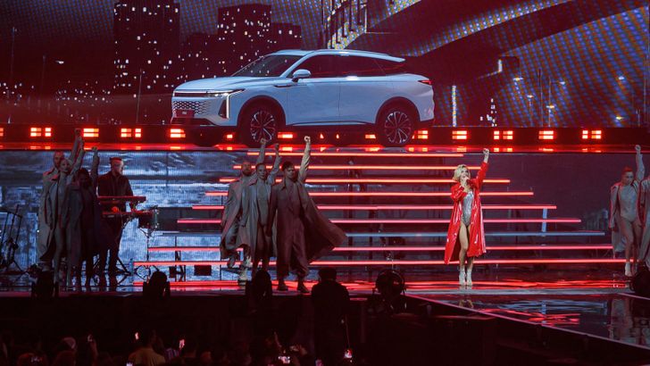 Exeed RX на концерте Полины Гагариной