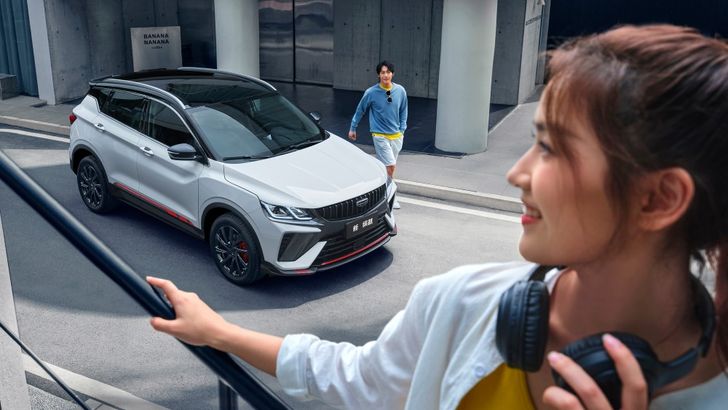 Обновленный Geely Coolray 2023 года