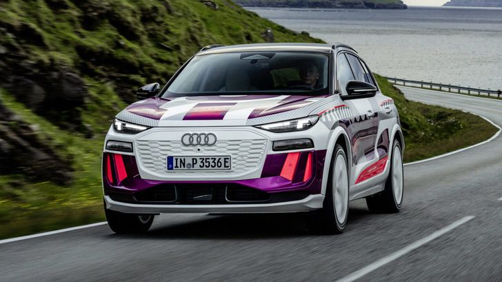 Прототип Audi Q6 e-tron