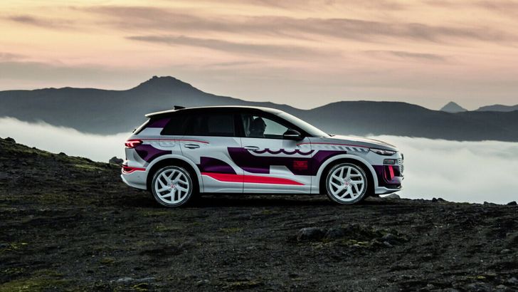 Прототип Audi Q6 e-tron