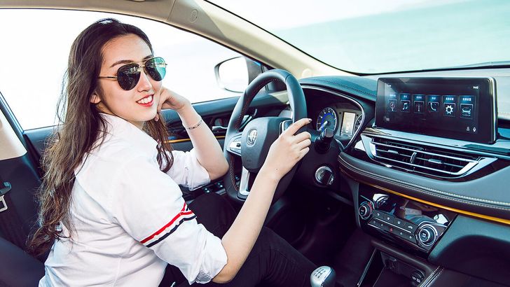 Интерьер Changan Eado DT