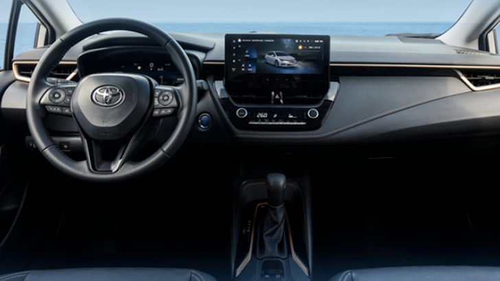 Гибридная Toyota Levin