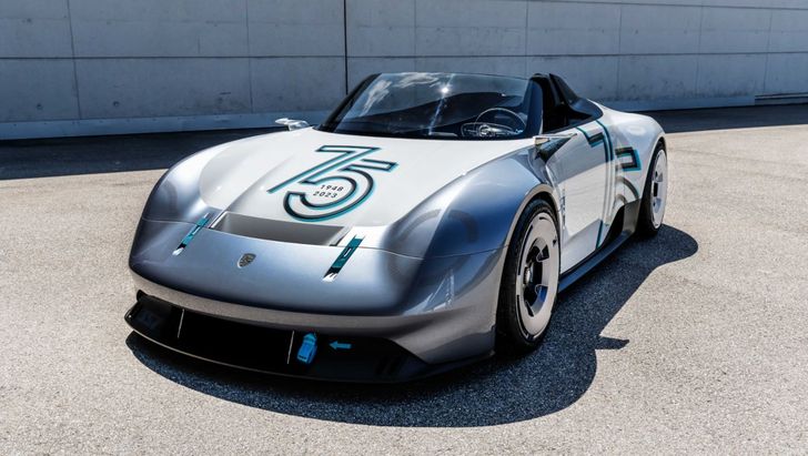 Компания Porsche представила новый электрический концепт-кар Vision 357 Speedster