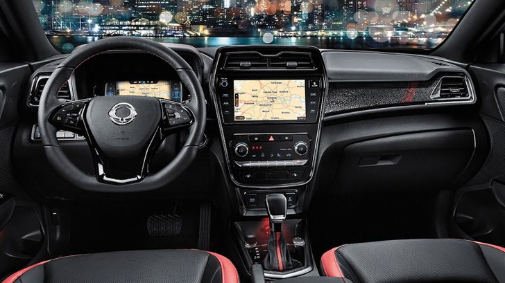 Интерьер SsangYong Tivoli