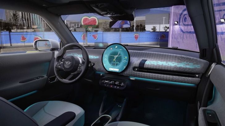 Интерьер Mini Cooper 2025