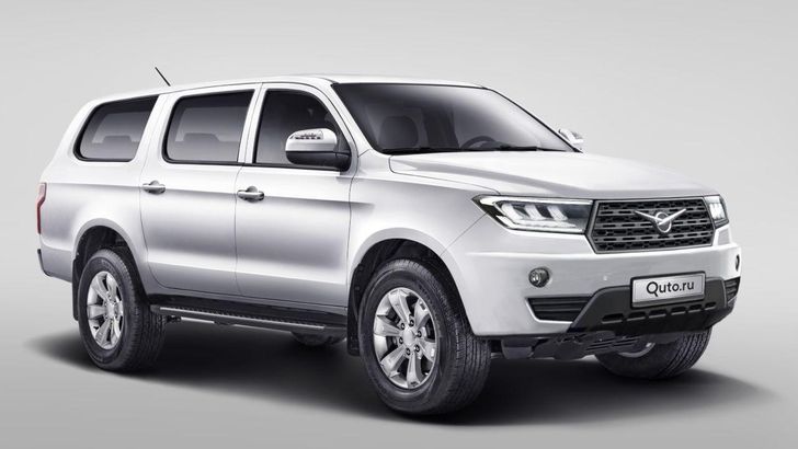 Новый УАЗ «Патриот» на базе JAC T6