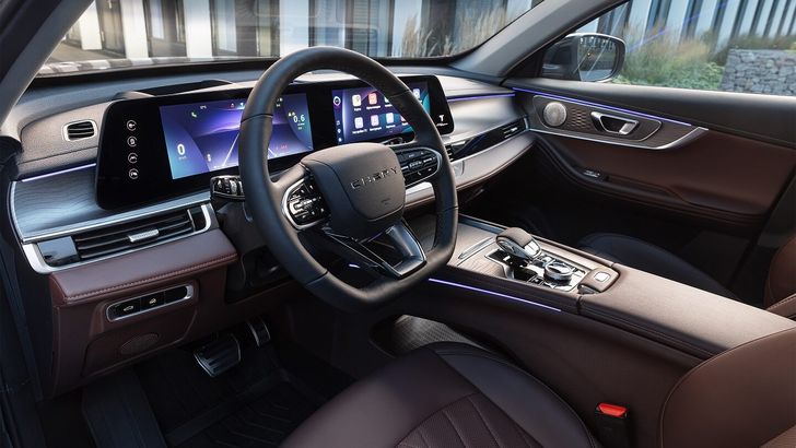 Интерьер Chery Tiggo 8 Pro Max