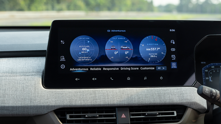 Интерьер Mitsubishi Xforce