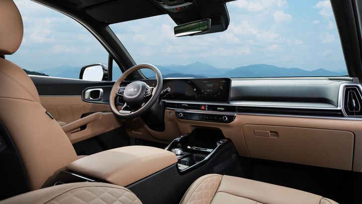 Интерьер Kia Sorento