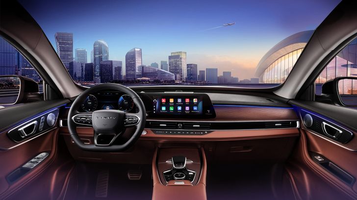 Интерьер Chery Tiggo 8 Pro Max