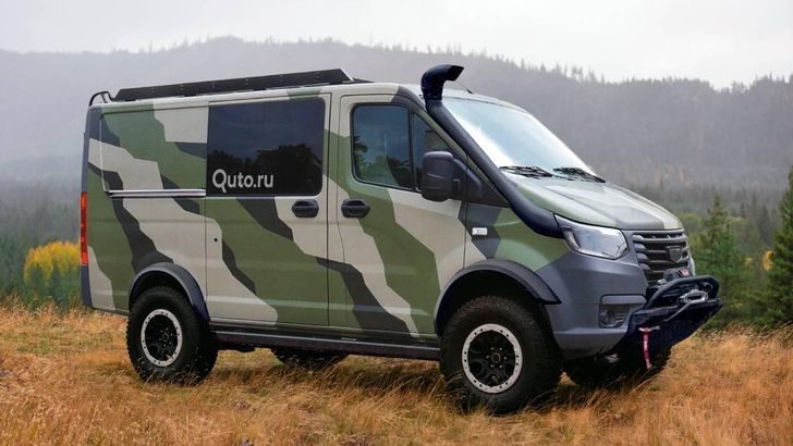 В Сеть попали первые изображения полноприводного «Соболя» для охоты и рыбалки