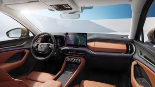 Интерьер Skoda Kodiaq второго поколения