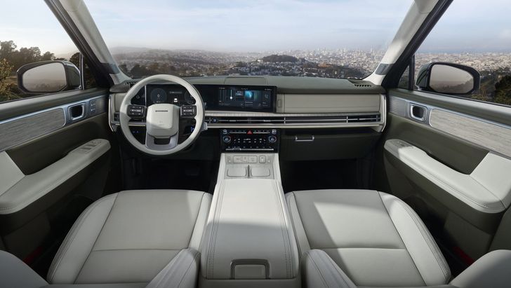 Интерьер Hyundai Santa Fe