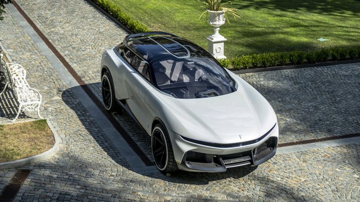 Pininfarina представила новый концептуальный электрический ккроссовер PURA Vision