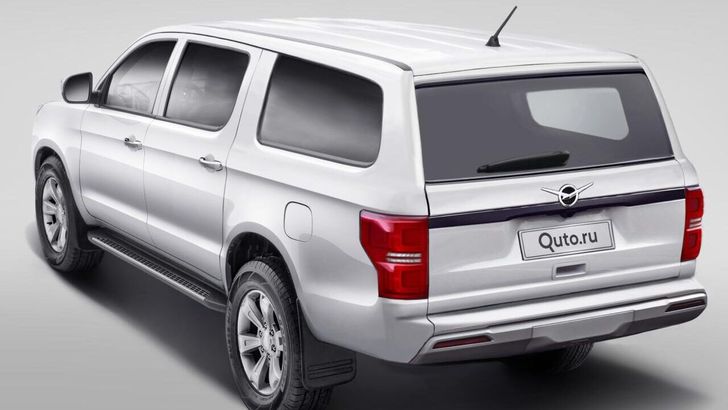 Новый УАЗ «Патриот» на базе JAC T6