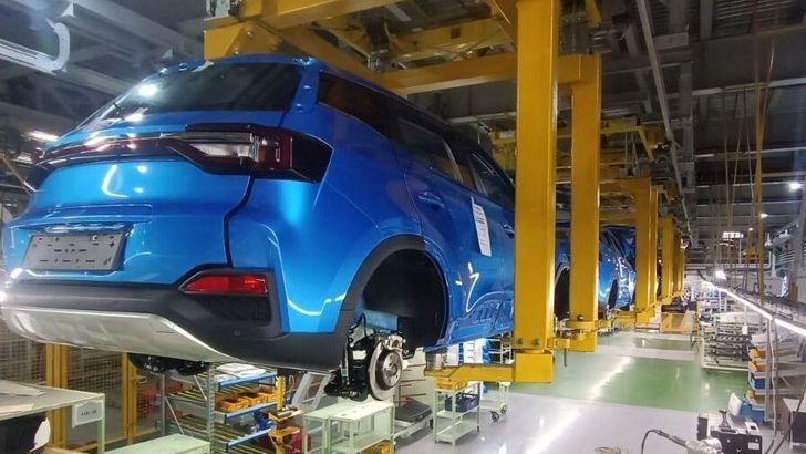 Производство Kaiyi X3 и X3 Pro на «Автоторе.» Фото Автотор