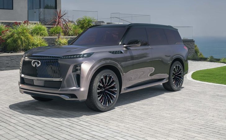 Представлен концепт Infiniti QX Monograph. Это предвестник нового QX80