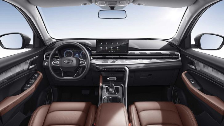 Интереьр Geely Vision X6 Pro