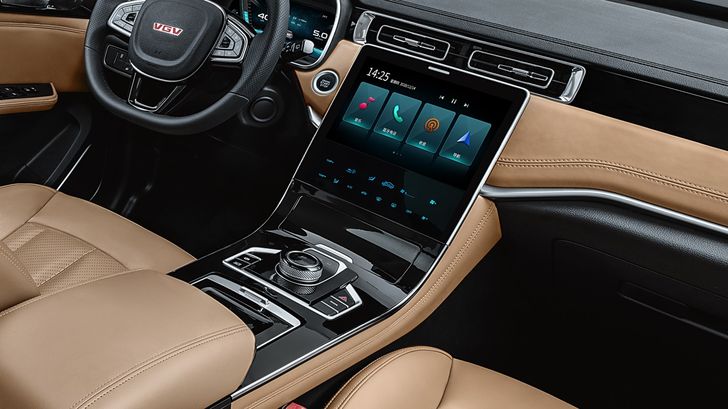 Интерьер VGV U75 Plus