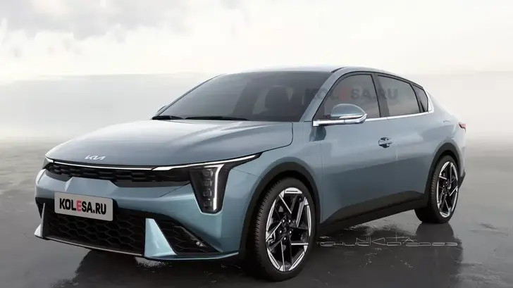 Появились первые изображения абсолютно нового Kia Cerato