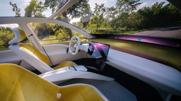 Интерьер BMW Vision Neue Klasse