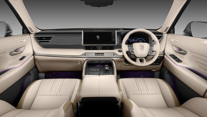 Интерьер Toyota Century