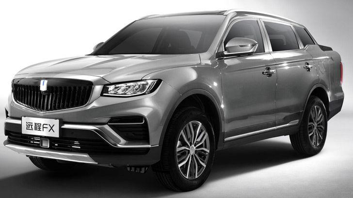 В Россию приехал новый китайский пикап Geely дороже УАЗ «Пикап»