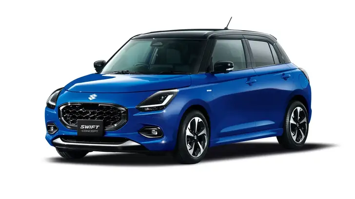 Появились первые фотографии абсолютно нового Suzuki Swift